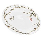 Kähler Design Bijeli porculanski tanjur za posluživanje s božićnim motivom 27x34 cm Hammershøi – | shoptok.hr