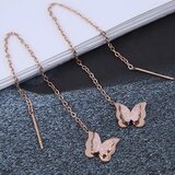  Naušnice BR-20680 - Zlatna / Ružičasta KP20680 | shoptok.hr