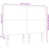  LED lučka za posteljo, svetlo siva, 72 cm, iz kordurojskega blaga, (22052659) | Shoptok.si