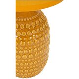 Mauro Ferretti Gorčično rumena keramična namizna svetilka s tekstilnim senčilom (višina 30,5 cm) Points – | Shoptok.si