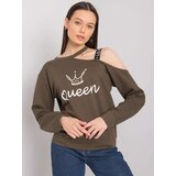 FANCY Blouse-FA-BZ-6425.43P-khaki | Shoptok.si