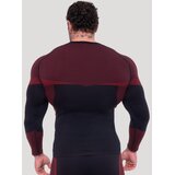 GymBeam OG1 Seamless Longsleeve Black/Red L | Eponuda.com