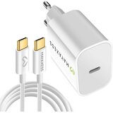 Oem Mayaxess, 20W omrežni polnilnik za iPhone 17 z 1m USB-C kablom, Bela, (5000213726) Cene