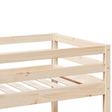 Krevet na kat 90 x 190 cm od masivne borovine | shoptok.hr