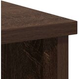  Komoda s ladicama smeđeg hrasta 101x35x76 cm konstruirano drvo | shoptok.hr