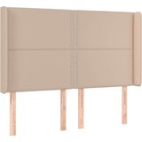  Uzglavlje boja cappuccina 147x16x118/128cm od umjetna koža | shoptok.hr