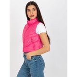 Z-Desing Jacket Style Vest-NM-KZ-H-908.46P-dark pink | Shoptok.si