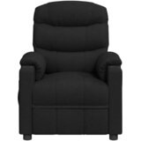  Naslonjač od tkanine crni | shoptok.hr