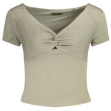 Guess Jeans Zelena Ženska Majica Kratkih Rukava | shoptok.hr