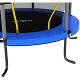  Trampolin sa sigurnosnom mrežom okrugli 140 x 160 cm plavi | shoptok.hr