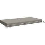  Jastuk za sjedalo SOEST 100% poliester Siva 120 x 60 x 10 cm Slike