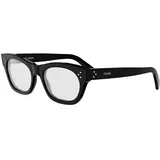 3 Dots Black Cat Eye Eyeglasses - ONE SIZE (53)