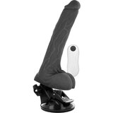 BaseCock Vibrator Realistic Bendable Black 18,5 Cm | Shoptok.si