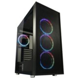 LC-Power Case Gaming 802B 4x 120mm RGB fans Black_Wanderer_X – ATX gaming case | Eponuda.ba