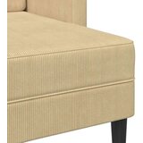 SOFA 2-sedežni kavč z ležiščem v obliki črke L svetlo zelena siva | Shoptok.si