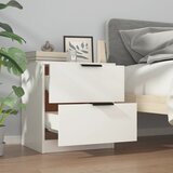  Noćni ormarići 2 kom bijeli od konstruiranog drva | shoptok.hr