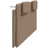  Jastuk za uzglavlje Viana boja cappuccina 200 cm od umjetne kože | shoptok.hr