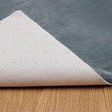  Faux Rabbit Fur Rug Olite Antracit 60 x 110 cm Poliester | shoptok.hr