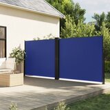 vidaXL Zložljiva stranska tenda modra 180x1200 cm Cene
