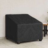 vidaXL Pokrov za vrtn stol Črna 90 x 90 x 50 / 75 cm 420D tkanina Cene
