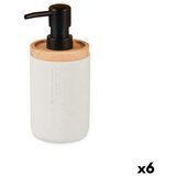  Dozator za Sapun Berilo 91037 Bijela Drvo Smola Plastika 9 5 x 18 5 x 7 8 cm (6 kom.) | shoptok.hr