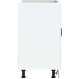vidaXL Osnovna omarica za umivalnik Kalmar bela 80x46x81,5 cm | Shoptok.si