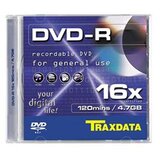  DVD-R TRAXDATA, 4.7GB, 16X, SLIM BOX 1 Cijene