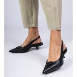 Gemre Black low-heeled sandals Gougeon | Shoptok.si
