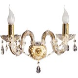 Candellux maria teresa zidna lampa 2X40W E14 zlatna | Eponuda.com