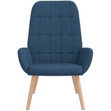  Opuštajuća fotelja od plave tkanine | Shoptok.si
