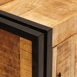  Noćni ormar Smeđa 66 x 35 x 76 cm Čvrsto grubo drvo manga | shoptok.hr