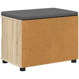  Klupa za hodnik s jastukom Sonoma hrast 60 x 38 x 46 cm | shoptok.hr