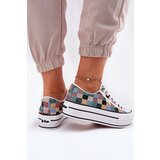 Lee Cooper Patterned Women's Sneakers On Platform | shoptok.hr