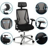 MID.YOU Pisarniški Stol Inspero, Črna | Shoptok.si