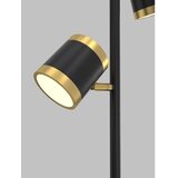 Wofi 3003-304S -LED prigušiva stojeća lampa TOULOUSE 3xLED/7W/230V crna/zlatna | Eponuda.com