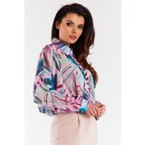Awama Woman's Shirt A513 Pink/Flowers | Eponuda.ba