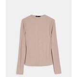 Sinsay Prugasta bluza s visokim izrezom | shoptok.hr