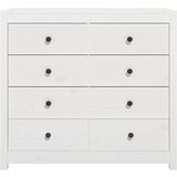  TV omarica bela 100x40x90 cm trdna borovina, (20654011) | Shoptok.si