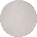  Faux Rabbit Fur Rug Olite Bež Ø 80 cm Poliester | shoptok.hr