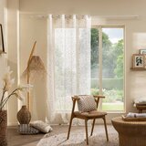 Douceur d intérieur Bež/u zlatnoj boji prozirna zavjesa 140x240 cm Maissa – | shoptok.hr