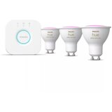  Početni komplet Philips Hue WACA 3x GU10/4,2W/230V 2200-6500K + Hue Bridge | Eponuda.com