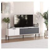 Hanah home tv polica noah white anthracite | ePonuda.com