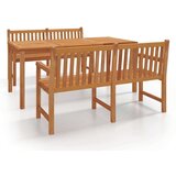  3-dijelni vrtni blagovaonski set od masivne tikovine | shoptok.hr