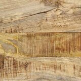 vidaXL Uzglavlje 140 cm Puno drvo Mango i željezo | shoptok.hr