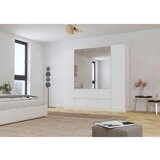 Rauch Möbel omara s klasičnimi vrati, srebrne barve, bela | Shoptok.si