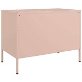 vidaXL TV ormarić ružičasti 68 x 39 x 50,5 cm čelični | shoptok.hr