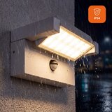  LED spoljašnje zidno svetlo sa senzorom LED/25W/230V IP54 bela | Eponuda.com