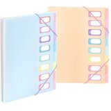 Viquel PVC organiser sa 8 pregrada i gumicom rainbow pastel sortirano ( 04CK34 ) | ePonuda.com