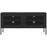 TV ormarić crni 105 x 35 x 50 cm čelični | shoptok.hr