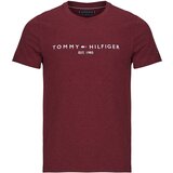 Tommy Hilfiger Majice s kratkimi rokavi TOMMY LOGO TEE Bordo Cene